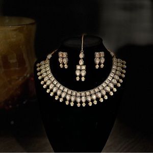 High Quality Kundan Necklace Set